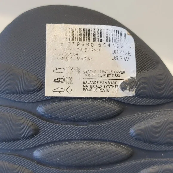 Clarks Flats Sandal Shoes Amanda Sprint Blue Suede Comfort Sporty Strap - Picture 10 of 14